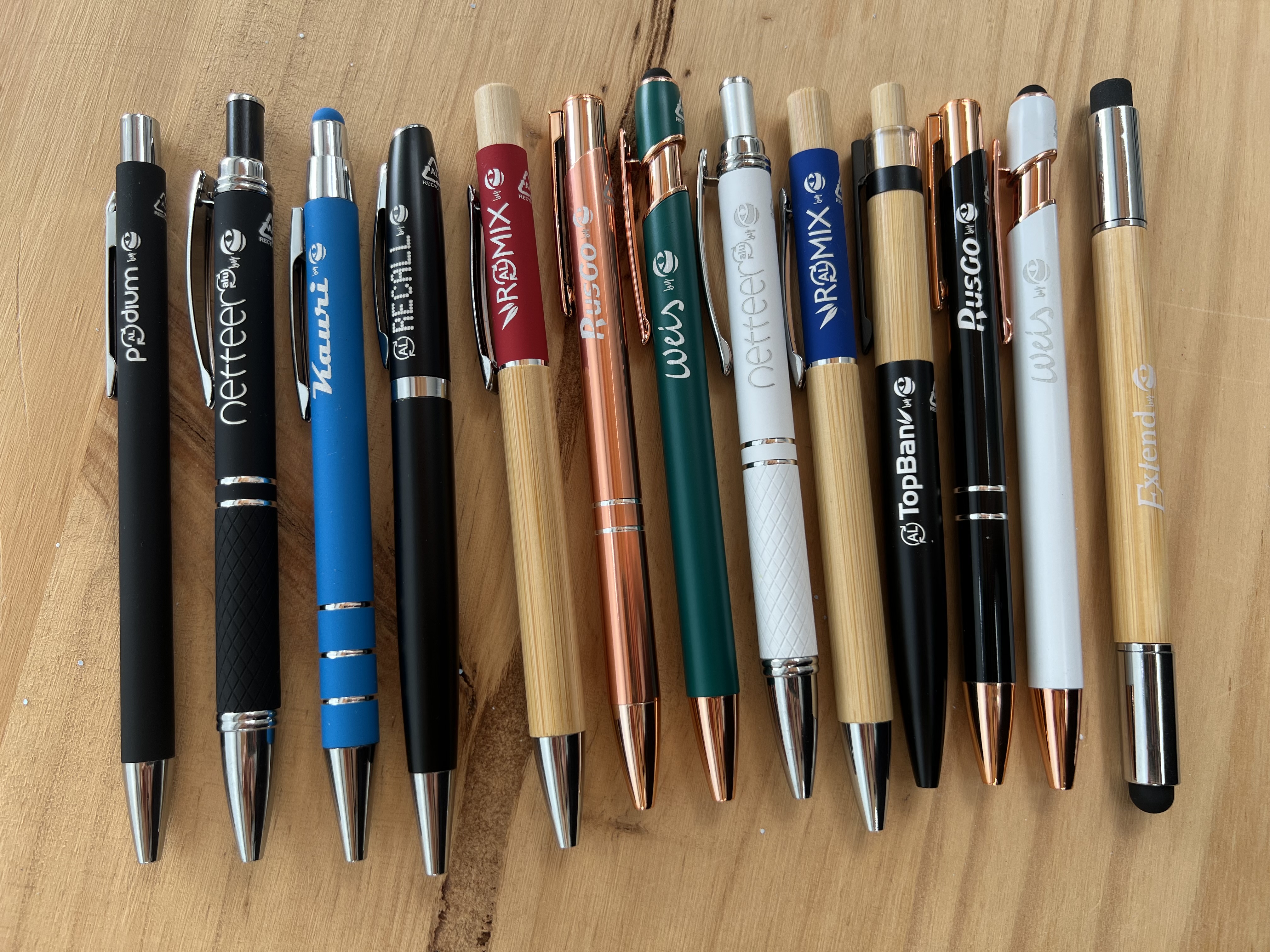 Bolígrafos personalizados